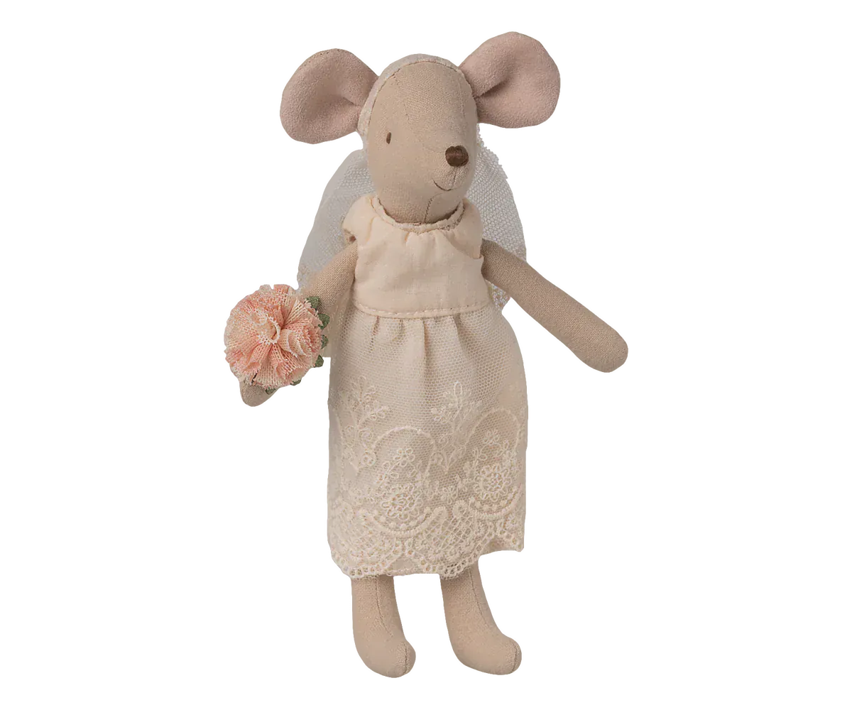 Wedding dress, Mum mouse Maileg Lil Tulips
