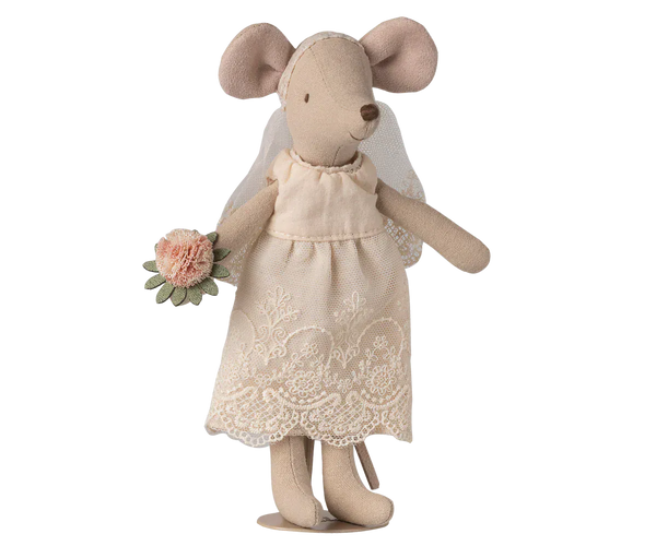 Wedding mice couple in box, Mum and Dad Maileg Lil Tulips