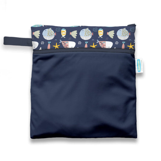 Wet Dry Bag - Fintastic Thirsties Lil Tulips