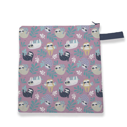 Wet Dry Bag - Sloth Life Thirsties Lil Tulips