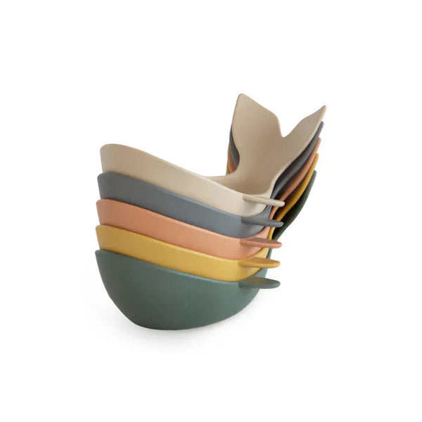 Whale Bath Stackers - Retro Mushie Lil Tulips