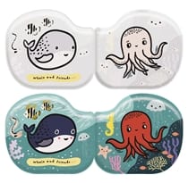 Whale & Friends Bath Book Quatro Lil Tulips