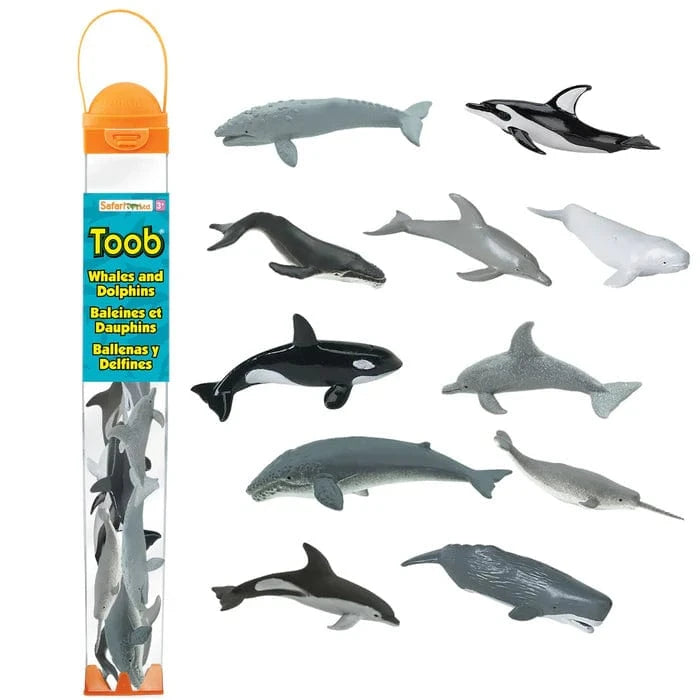 Whales and Dolphins TOOB® Safari Ltd Lil Tulips