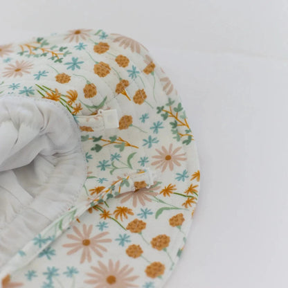Whimsical Floral Sun Hat Brave Little Ones Lil Tulips