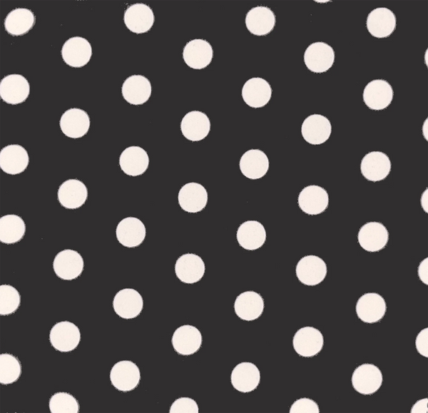 White & Black Dots Baby Paper with Loop Baby Paper Lil Tulips