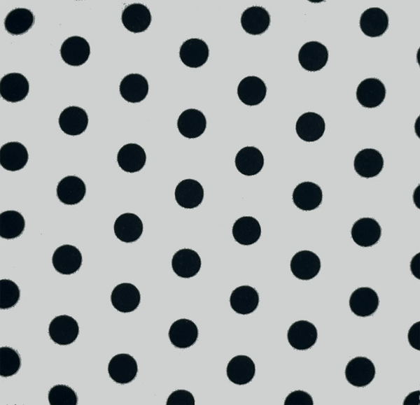 White & Black Dots Baby Paper with Loop Baby Paper Lil Tulips