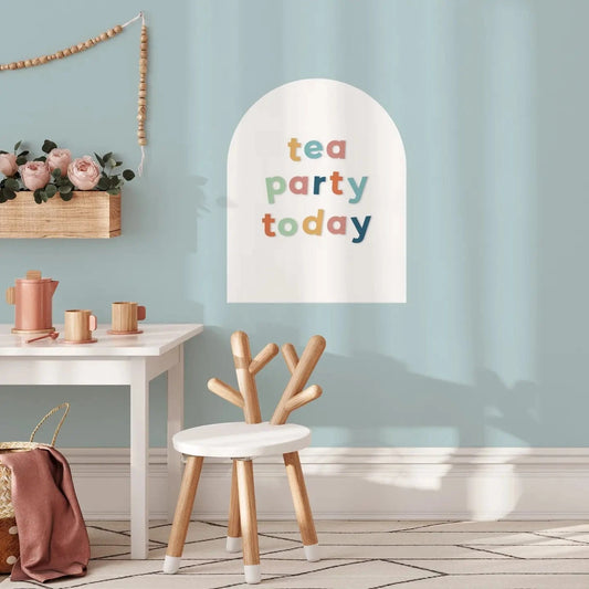 White Magnetic Arch Wall Decal - MINI The Type Set Co. Lil Tulips