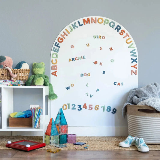 White Magnetic Arch Wall Decal The Type Set Co. Lil Tulips