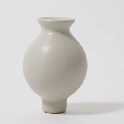 White Vase Grimm's Lil Tulips