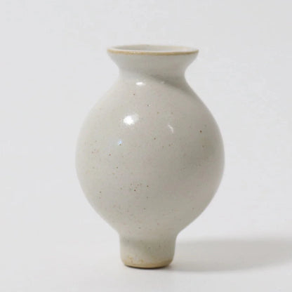 White Vase Grimm's Lil Tulips