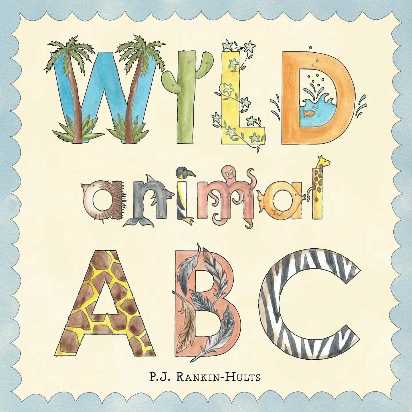 Wild Animal Abc Schiffer Kids Books Lil Tulips