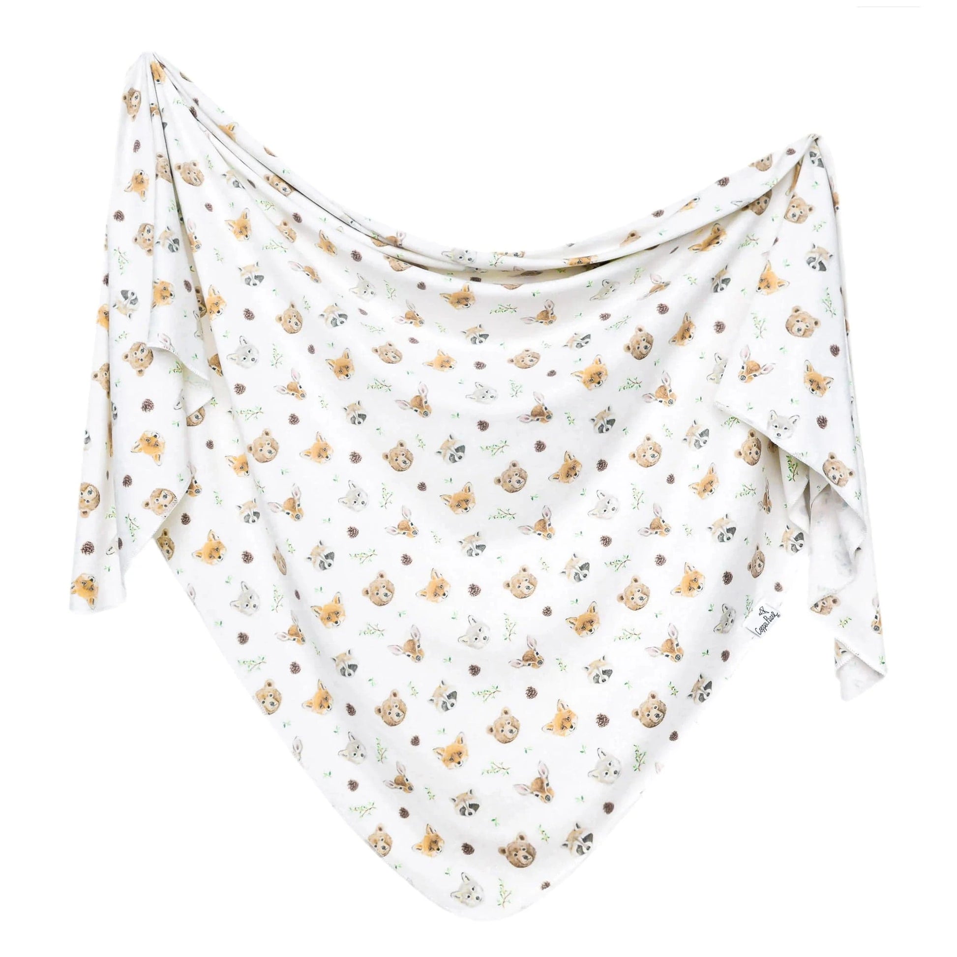 Wilder Knit Swaddle Blanket Copper Pearl Lil Tulips