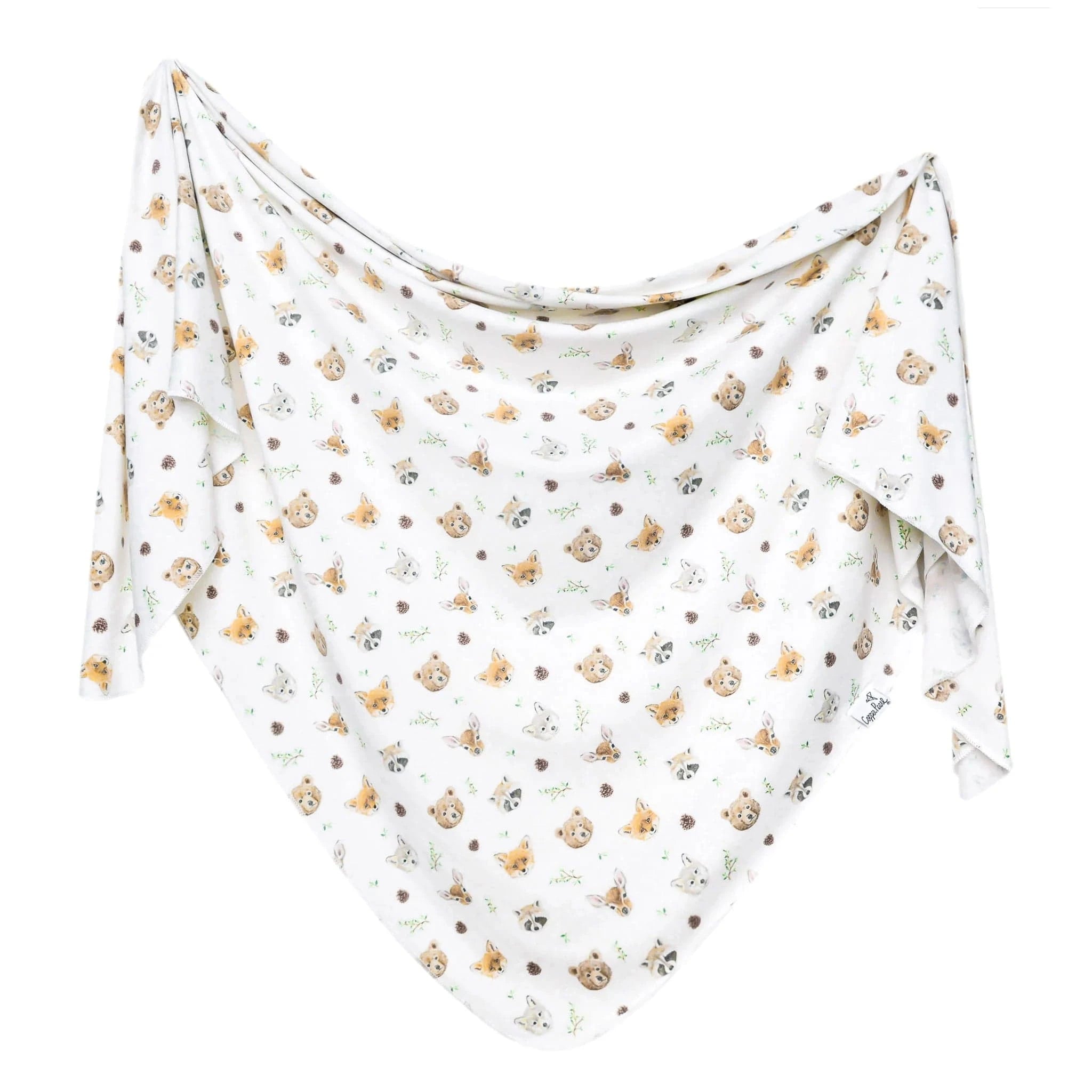 Wilder Knit Swaddle Blanket Copper Pearl Lil Tulips