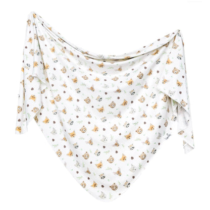 Wilder Knit Swaddle Blanket Copper Pearl Lil Tulips