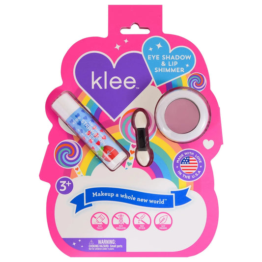 Wildflower Shimmer Mineral Eye Shadow & Lip Shimmer Duo Klee Naturals Lil Tulips