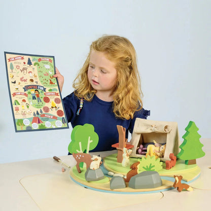 Wildlife Camping Playset Tender Leaf Lil Tulips