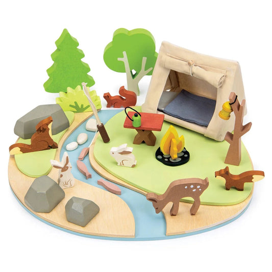 Wildlife Camping Playset Tender Leaf Lil Tulips