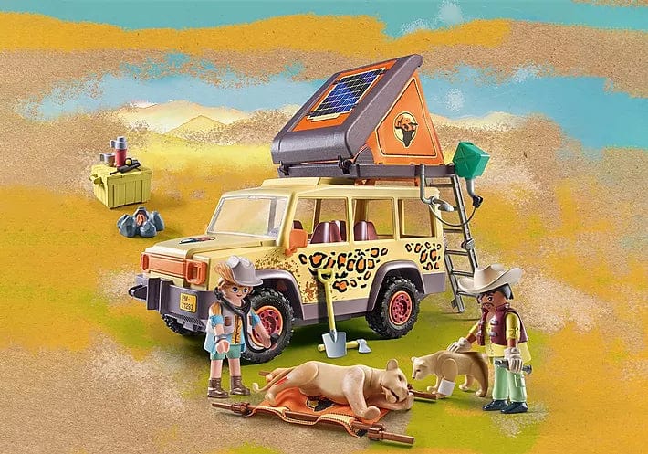 Wiltopia: Cross-Country Vehicle with Lions 71293 Playmobil Toys Lil Tulips