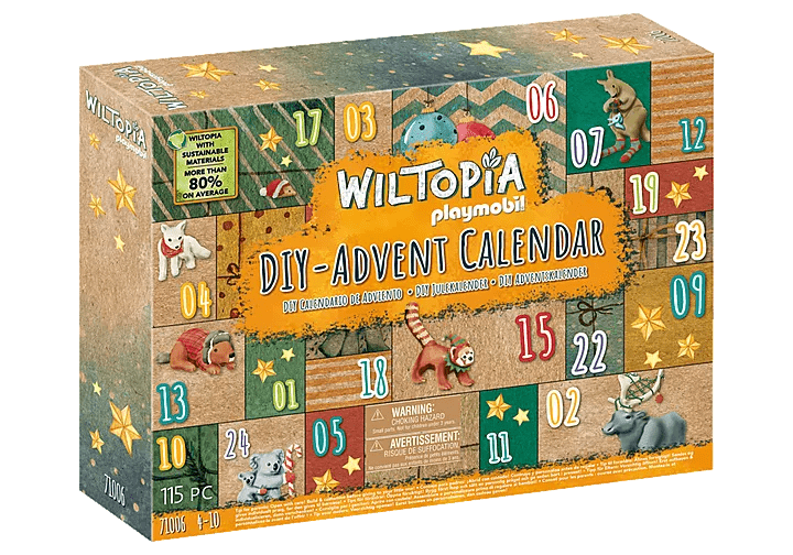 Wiltopia - DIY Advent Calendar: Animal Trip around the World 71006 Playmobil Toys Lil Tulips
