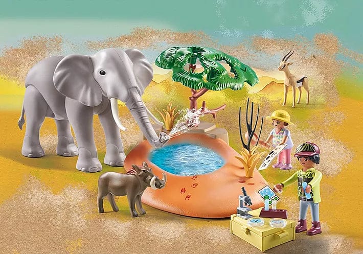 Wiltopia: Elephant at the Waterhole 71294 Playmobil Toys Lil Tulips