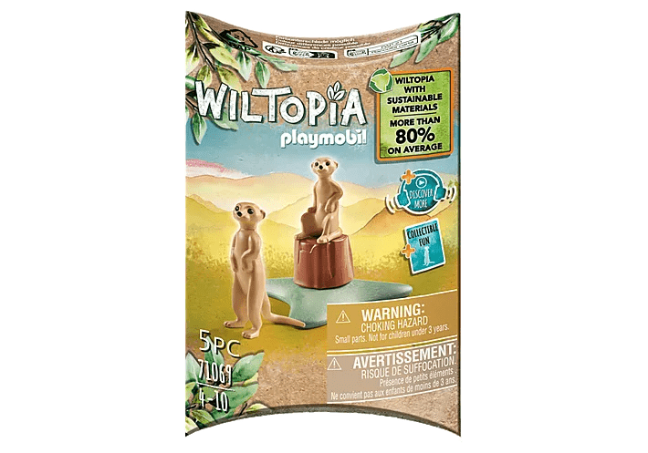 Wiltopia - Meerkats 71069 Playmobil Toys Lil Tulips