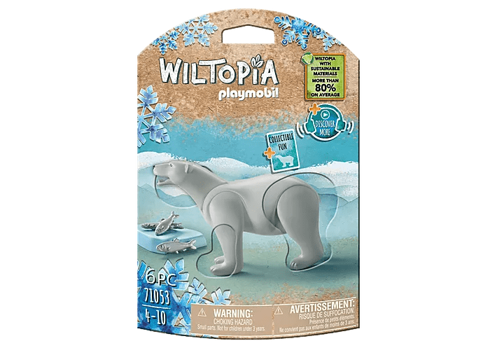 Wiltopia - Polar Bear 71053 Playmobil Toys Lil Tulips