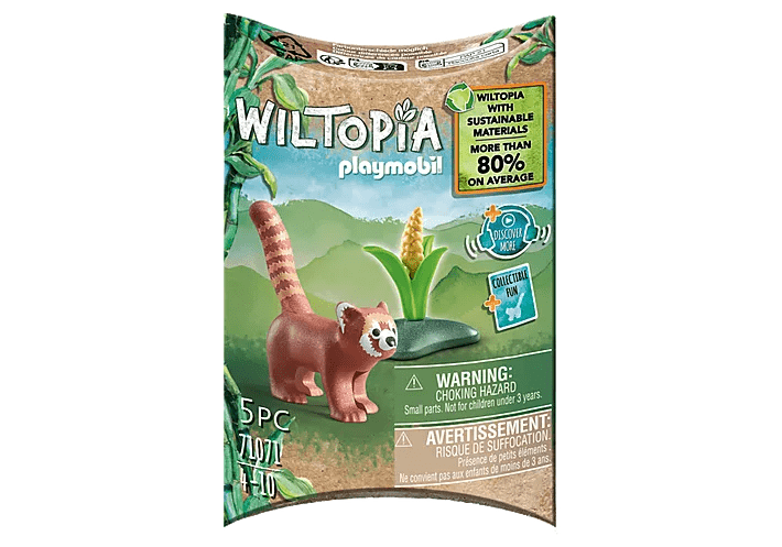 Wiltopia - Red Panda 71071 Playmobil Toys Lil Tulips