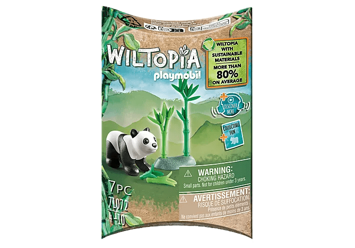 Wiltopia - Young Panda 71072 Playmobil Toys Lil Tulips