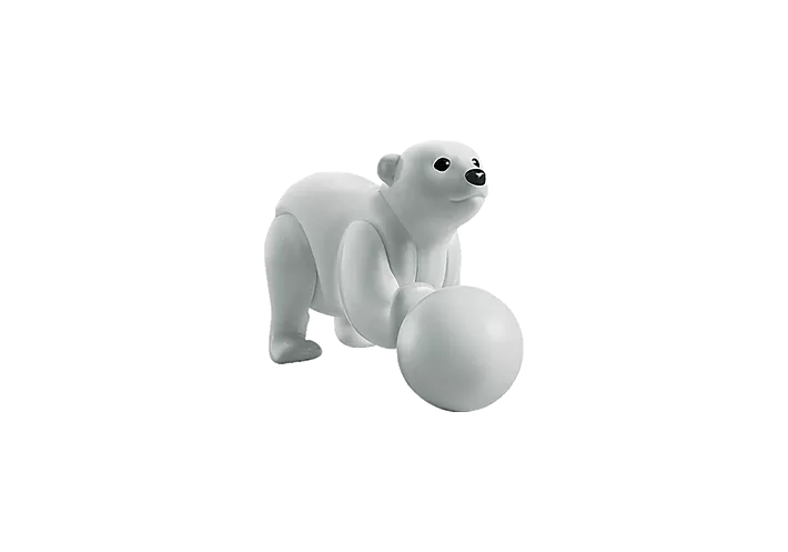 Wiltopia - Young Polar Bear 71073 Playmobil Toys Lil Tulips
