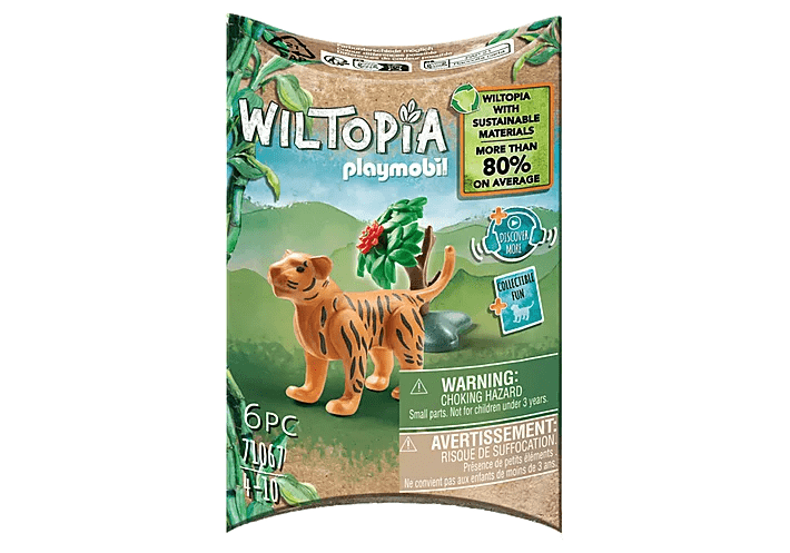 Wiltopia - Young Tiger 71067 Playmobil Toys Lil Tulips