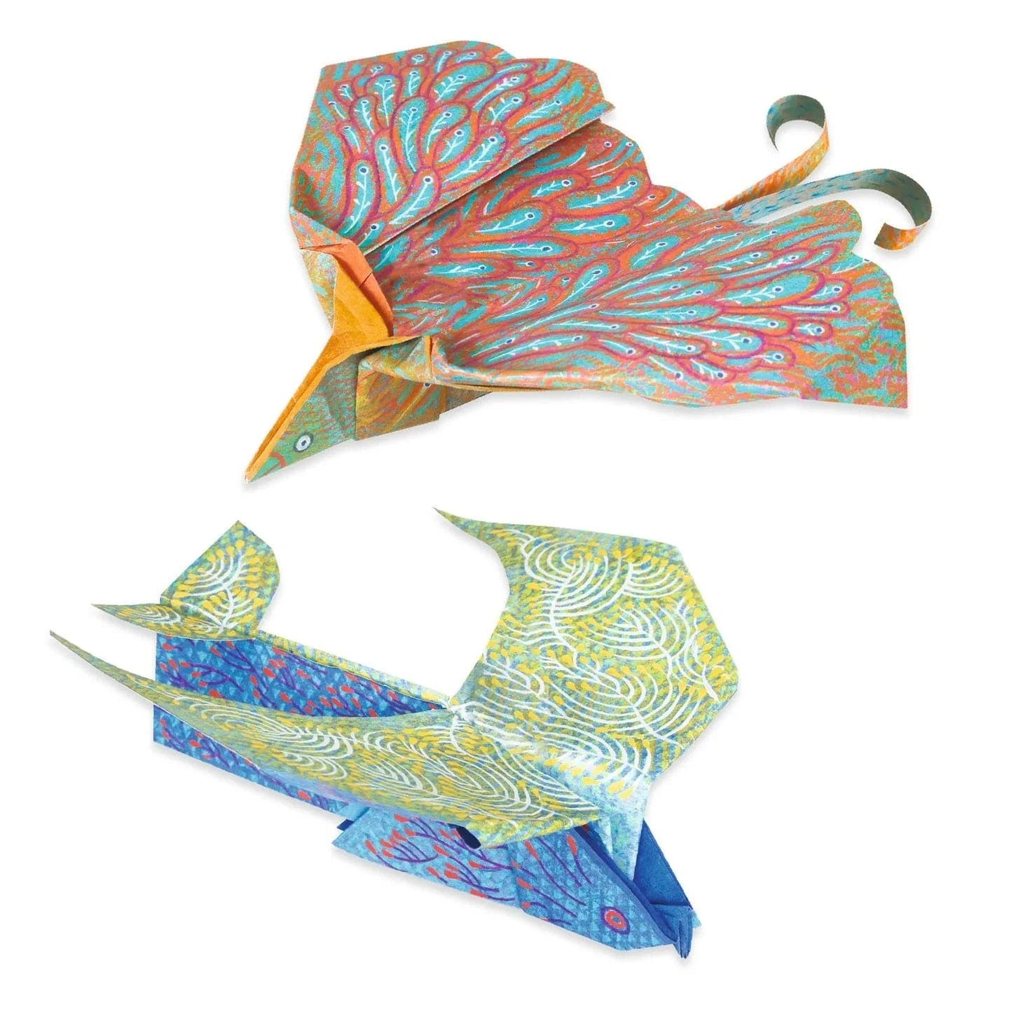 Wing Beat Origami Paper Craft Kit Djeco Lil Tulips