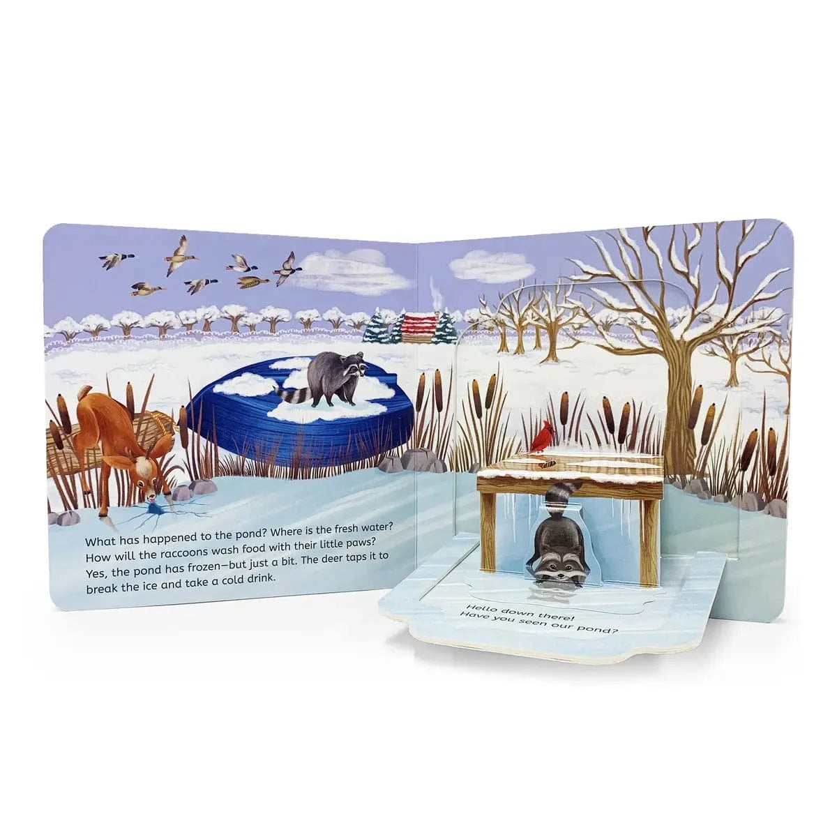 Winter in the Forest Lift A Flap Seasonal Board Book Cottage Door Press Lil Tulips