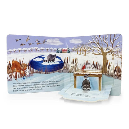 Winter in the Forest Lift A Flap Seasonal Board Book Cottage Door Press Lil Tulips