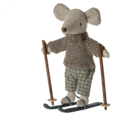 Winter Mouse with Ski Set, Big Brother Maileg Lil Tulips