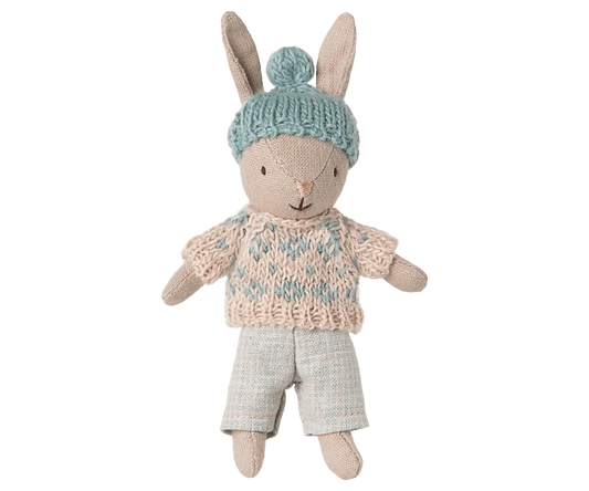 Winter rabbit, Micro - Sand - Mint Maileg Lil Tulips