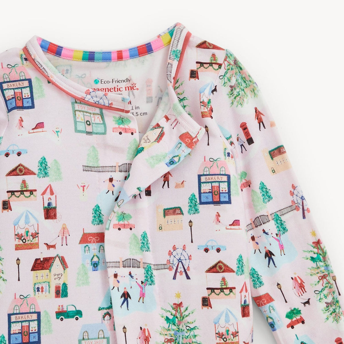 Winter Village Modal Footie Magnetic Me Lil Tulips