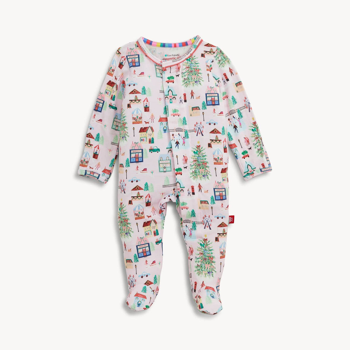 Winter Village Modal Footie Magnetic Me Lil Tulips