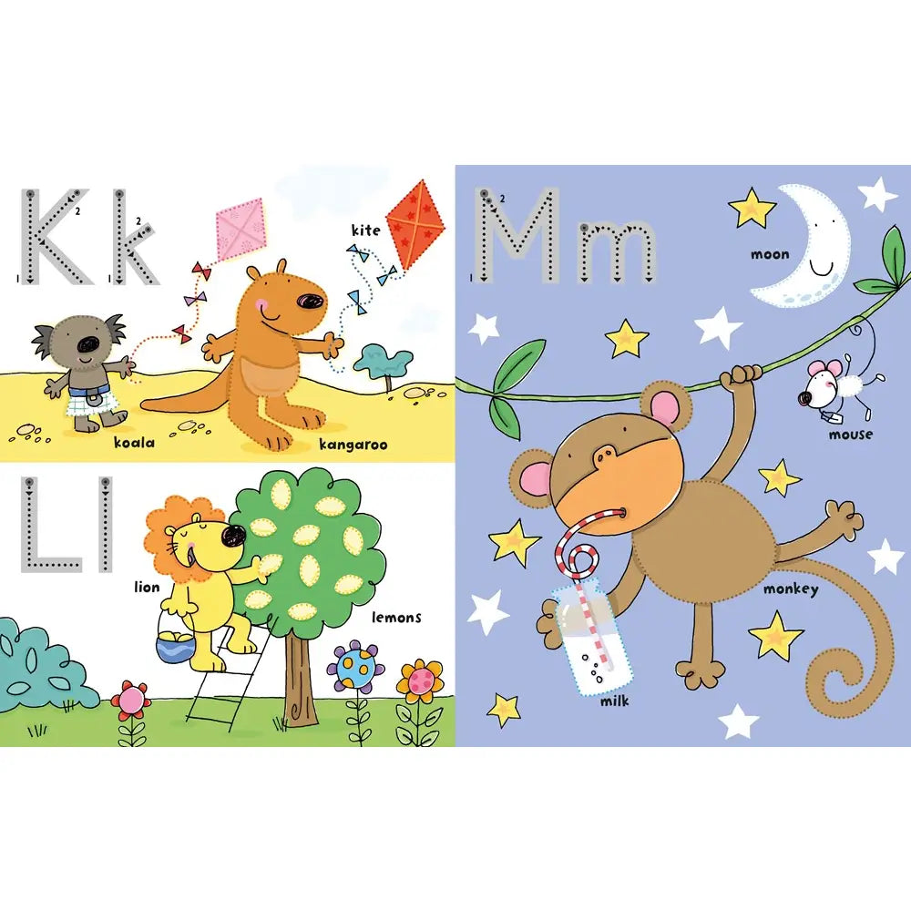 Wipe-Clean Alphabet Harper Collins Childrens Lil Tulips
