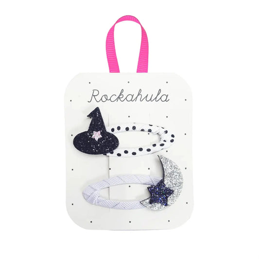 Witching Hour Glitter Hair Clips Rockahula Kids buble Lil Tulips