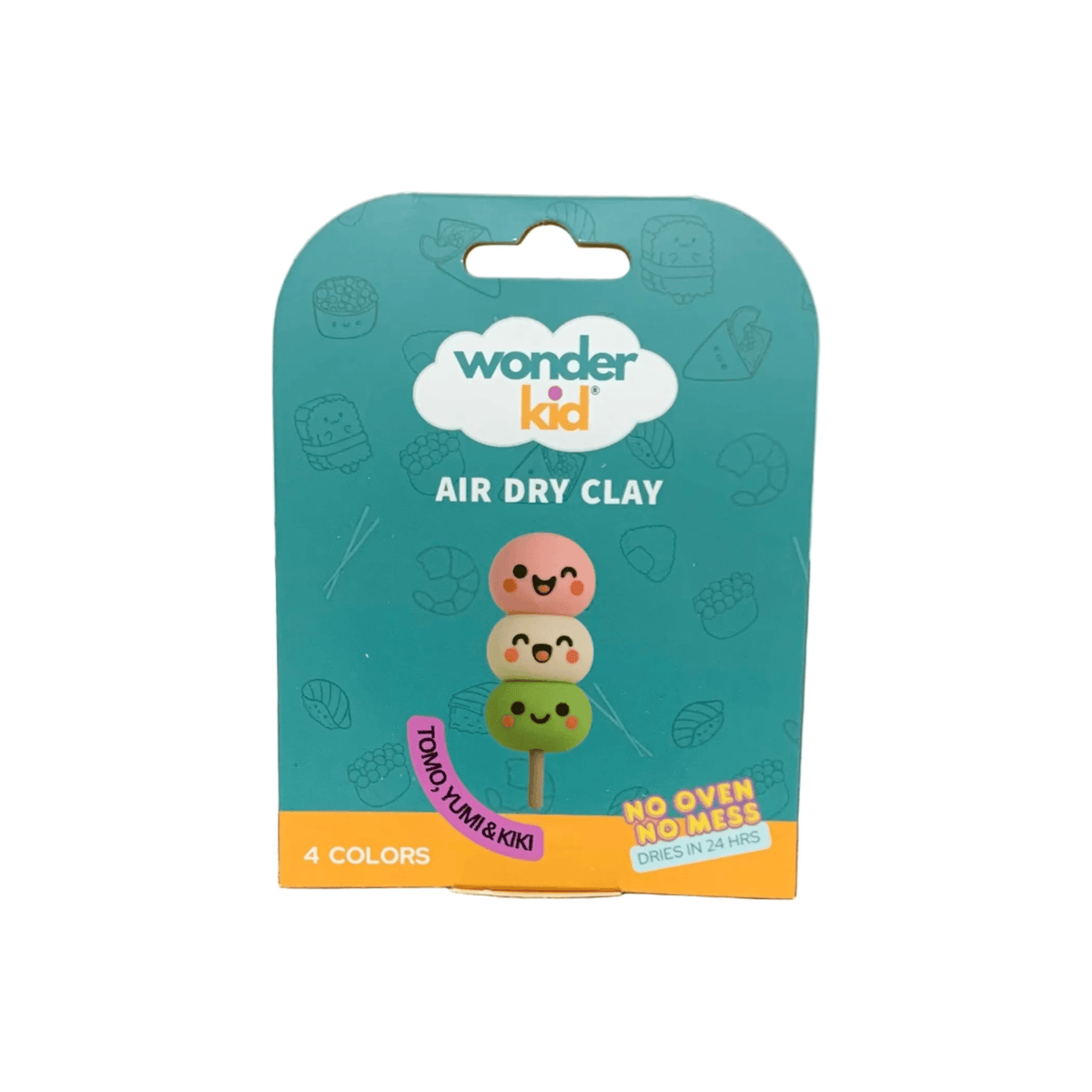Wonderkid Air Dry Clay - Tomo, Yumi & Kiki Wonderkid Air Clay Lil Tulips
