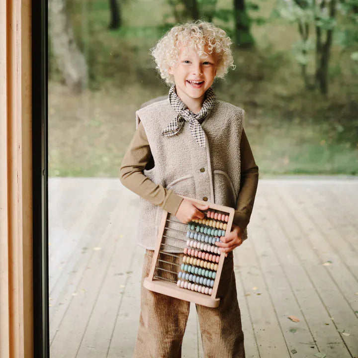 Wooden Abacus Mushie Lil Tulips