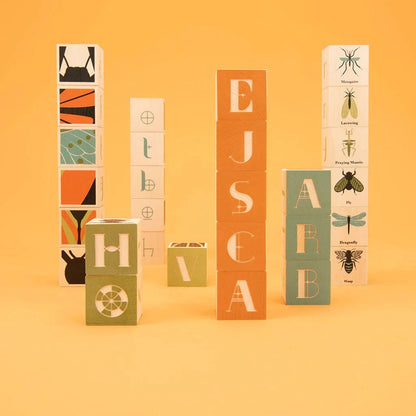 Wooden Bug Blocks Uncle Goose Lil Tulips