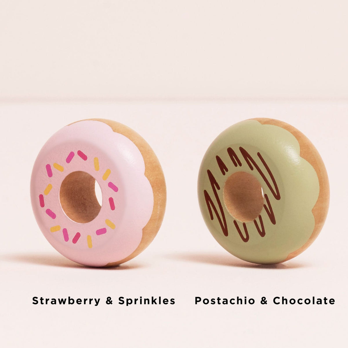 Wooden Donut Play Food Set Le Toy Van Lil Tulips