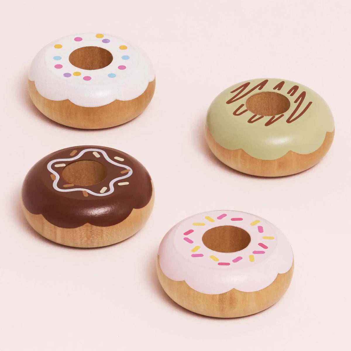 Wooden Donut Play Food Set Le Toy Van Lil Tulips