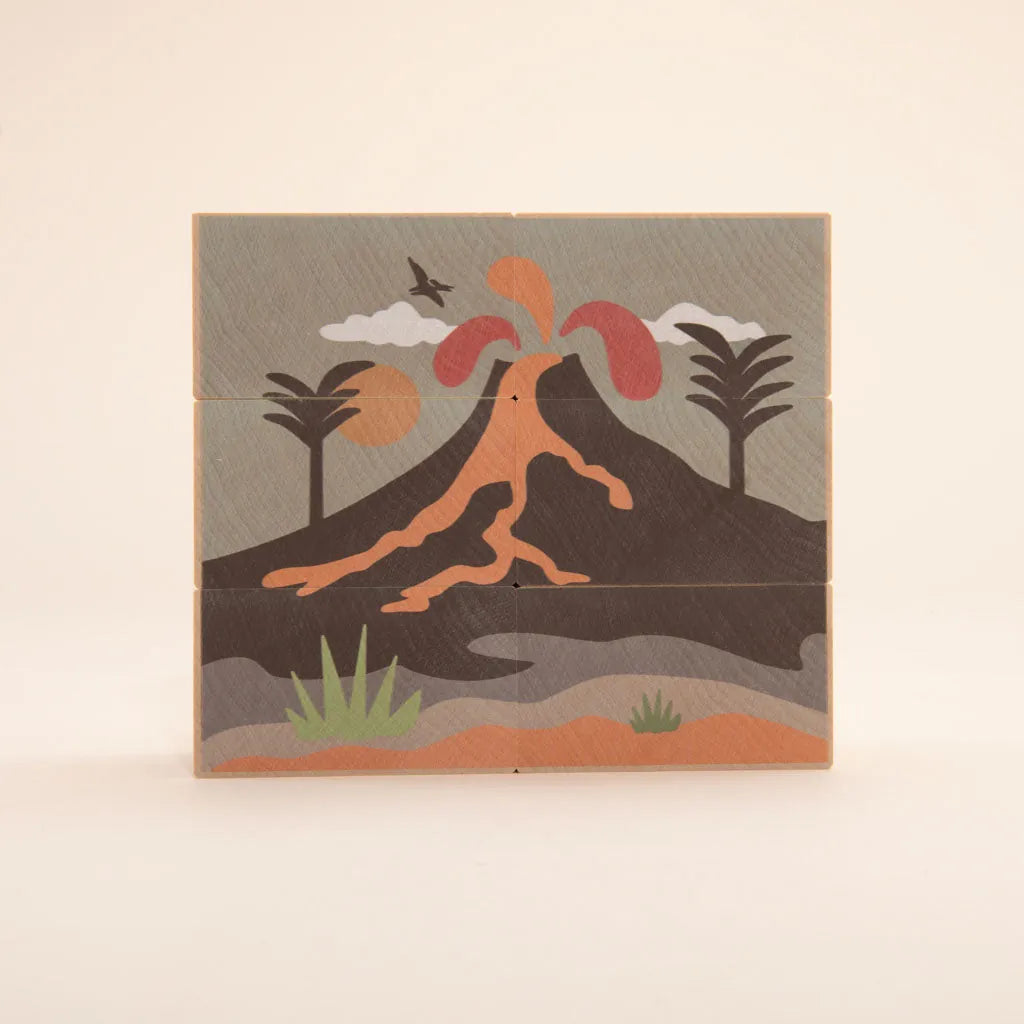 Wooden Environments Dinosaur Blocks Uncle Goose Lil Tulips