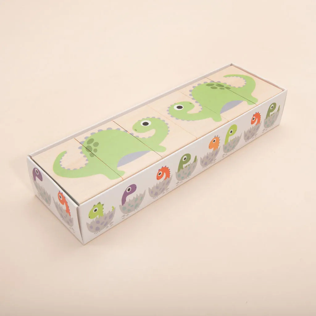 Wooden Environments Dinosaur Blocks Uncle Goose Lil Tulips