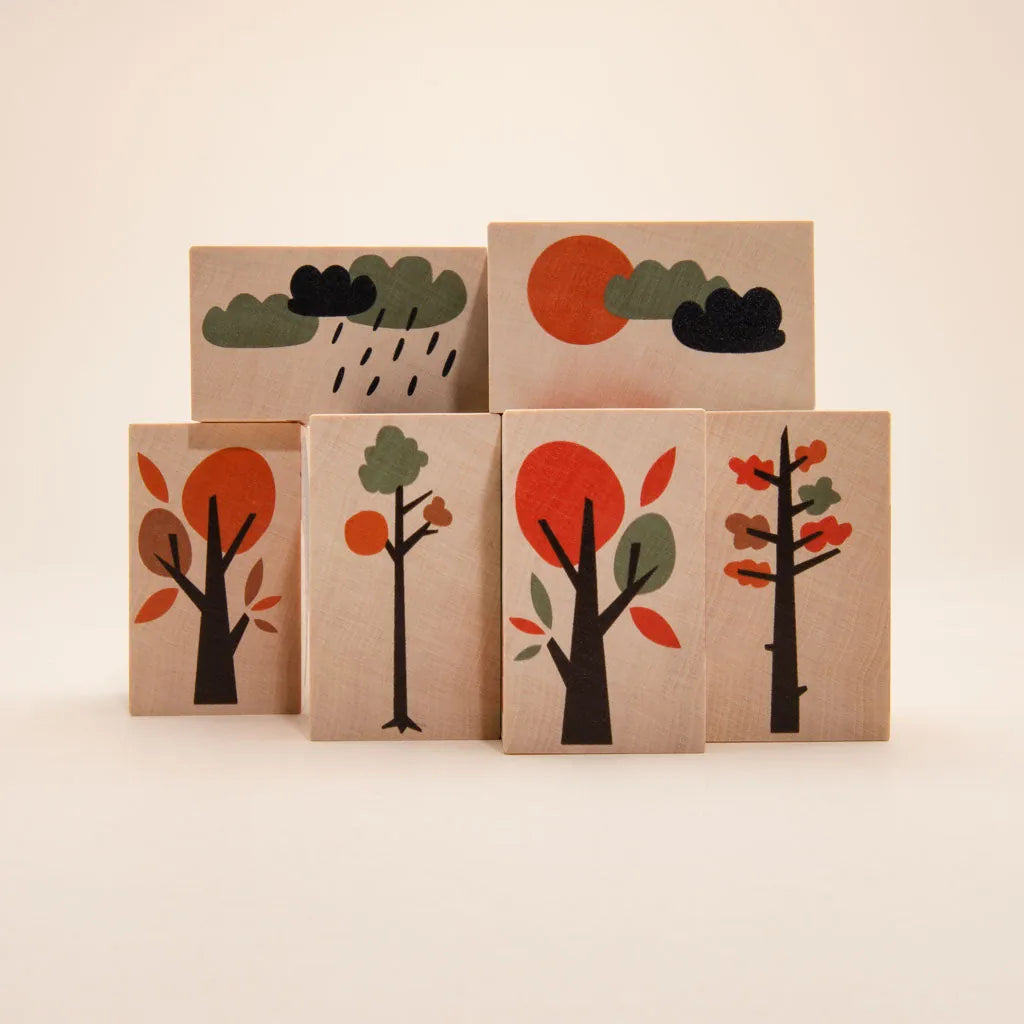 Wooden Environments Neighborhood Blocks Uncle Goose Lil Tulips