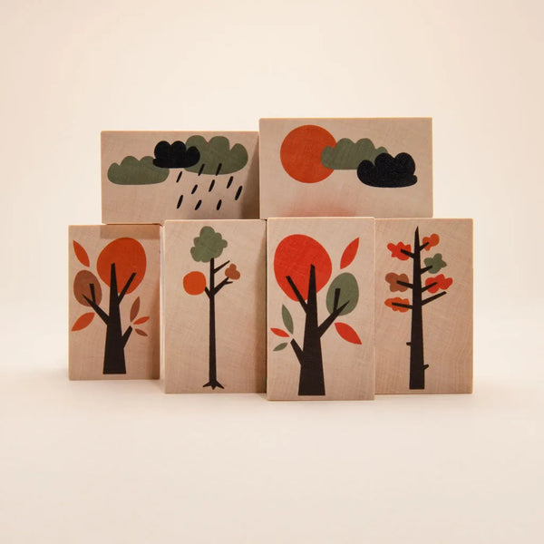 Wooden Environments Neighborhood Blocks Uncle Goose Lil Tulips
