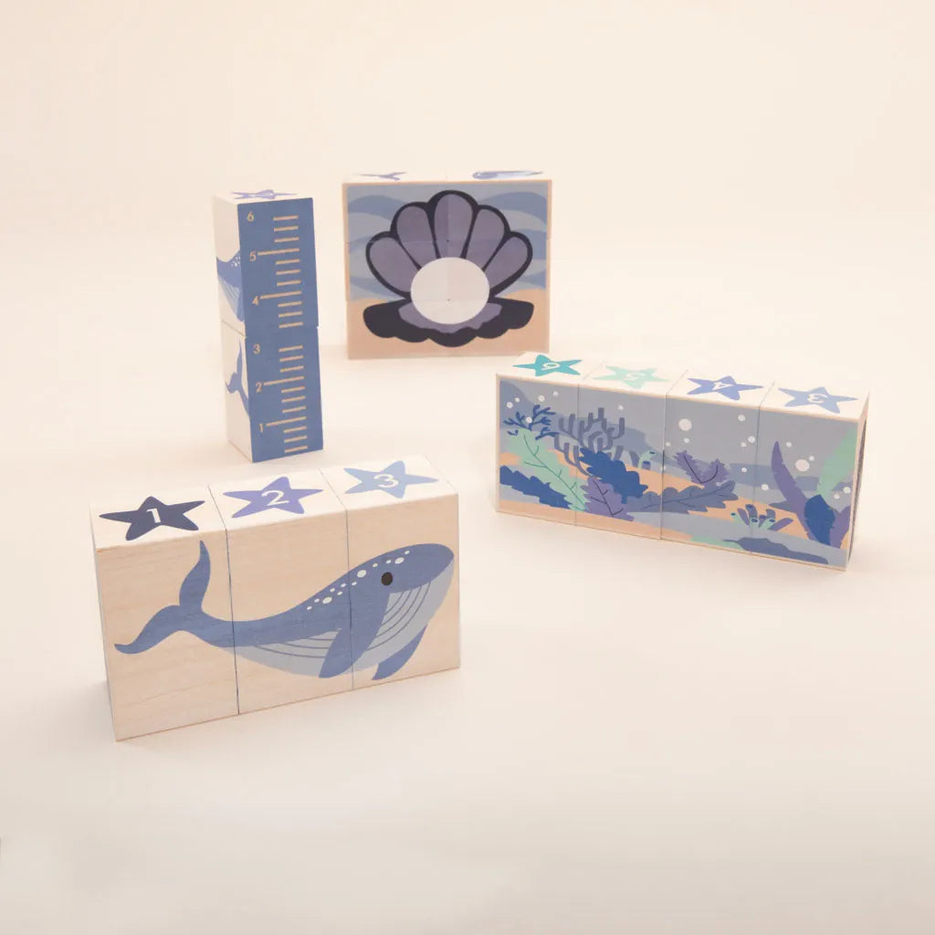 Wooden Environments Ocean Blocks Uncle Goose Lil Tulips