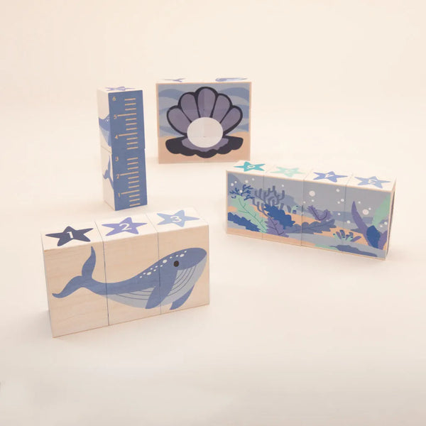 Wooden Environments Ocean Blocks Uncle Goose Lil Tulips